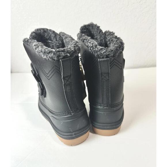 Toddler Denver Winter Boots - Cat & Jack Black Size 12 - Picture 7 of 9
